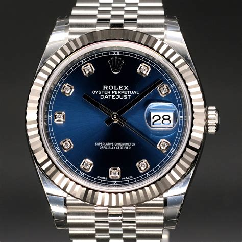 rolex datejust 41mm 126334|rolex datejust 41 diamond bezel.